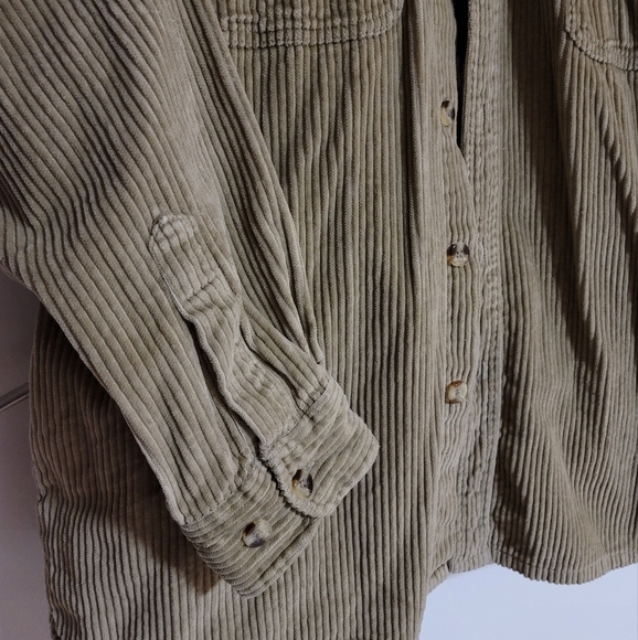 Vintage Taupe Corduroy Jacket - Picture 4 of 7